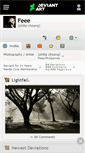 Mobile Screenshot of feee.deviantart.com
