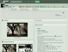 Tablet Screenshot of feee.deviantart.com