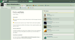 Desktop Screenshot of black-whiteportraits.deviantart.com