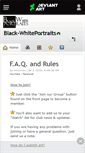 Mobile Screenshot of black-whiteportraits.deviantart.com