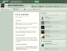 Tablet Screenshot of black-whiteportraits.deviantart.com
