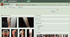 Desktop Screenshot of kondor007.deviantart.com