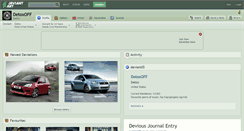 Desktop Screenshot of detoxoff.deviantart.com
