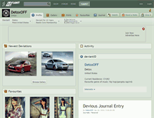 Tablet Screenshot of detoxoff.deviantart.com