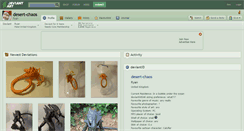 Desktop Screenshot of desert-chaos.deviantart.com