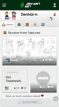 Mobile Screenshot of dennor.deviantart.com