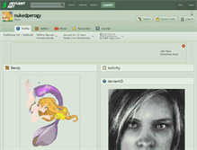 Tablet Screenshot of nukedperogy.deviantart.com