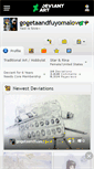 Mobile Screenshot of gogetaandfuyomalover.deviantart.com