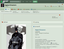 Tablet Screenshot of magical-dreamers.deviantart.com