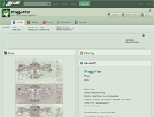 Tablet Screenshot of froggy-fran.deviantart.com