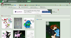 Desktop Screenshot of brightespeon.deviantart.com
