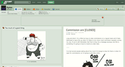 Desktop Screenshot of kyrex.deviantart.com