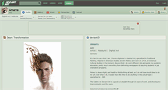 Desktop Screenshot of amarra.deviantart.com