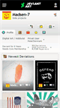 Mobile Screenshot of madsen-7.deviantart.com