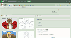 Desktop Screenshot of f0x12.deviantart.com