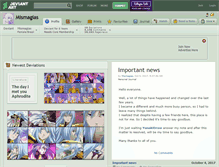 Tablet Screenshot of mismagias.deviantart.com