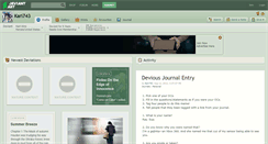 Desktop Screenshot of kari743.deviantart.com