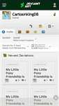 Mobile Screenshot of cartoonkingdb.deviantart.com