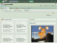 Tablet Screenshot of cartoonkingdb.deviantart.com