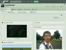 Tablet Screenshot of furyofaseraph.deviantart.com
