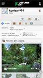 Mobile Screenshot of koolean999.deviantart.com