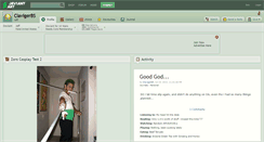 Desktop Screenshot of clavigerbs.deviantart.com
