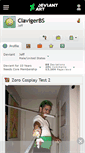 Mobile Screenshot of clavigerbs.deviantart.com