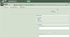 Desktop Screenshot of druzell.deviantart.com