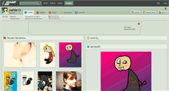 Desktop Screenshot of curkie13.deviantart.com