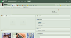 Desktop Screenshot of kblade.deviantart.com