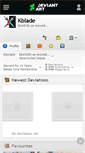 Mobile Screenshot of kblade.deviantart.com