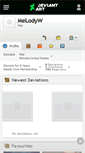 Mobile Screenshot of melodyw.deviantart.com