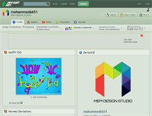 Tablet Screenshot of mohammed6651.deviantart.com
