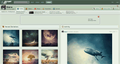 Desktop Screenshot of blue-a.deviantart.com