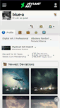 Mobile Screenshot of blue-a.deviantart.com