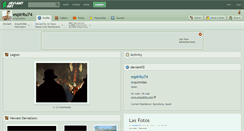 Desktop Screenshot of espiritu74.deviantart.com