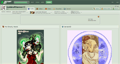 Desktop Screenshot of goddessrhiannon13.deviantart.com