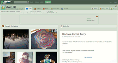Desktop Screenshot of chani1120.deviantart.com