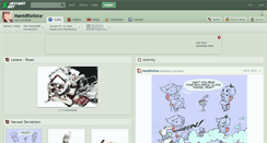 Desktop Screenshot of manidiforbice.deviantart.com