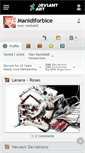 Mobile Screenshot of manidiforbice.deviantart.com