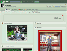 Tablet Screenshot of cmulcahy.deviantart.com