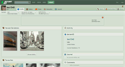 Desktop Screenshot of leo1540.deviantart.com