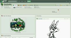 Desktop Screenshot of greenskullplz.deviantart.com