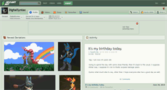 Desktop Screenshot of digitalsyntax.deviantart.com