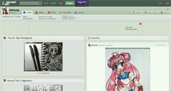 Desktop Screenshot of mimuza.deviantart.com