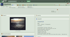 Desktop Screenshot of orianaoracle.deviantart.com