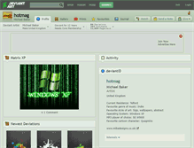 Tablet Screenshot of hotmag.deviantart.com