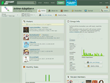 Tablet Screenshot of anime-adoption.deviantart.com