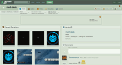 Desktop Screenshot of medi-dadu.deviantart.com