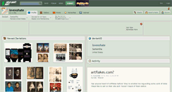 Desktop Screenshot of lovexohate.deviantart.com